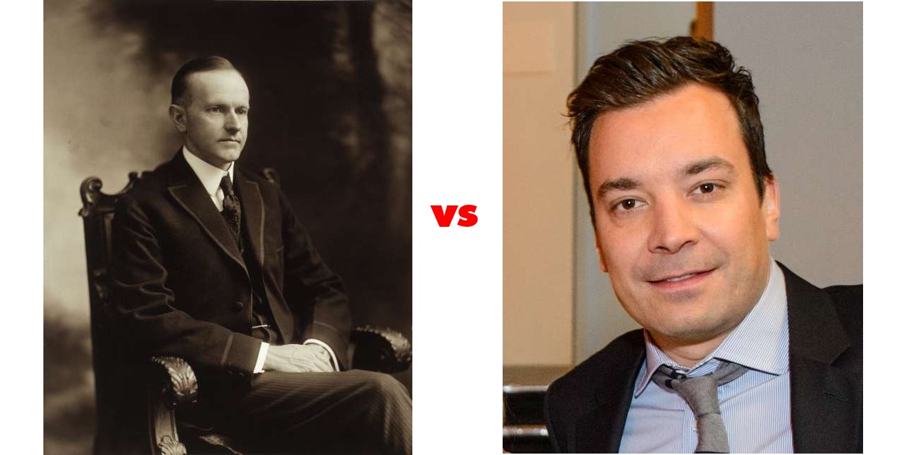 Calvin Coolidge Vs Jimmy Fallon On The Big Fat List