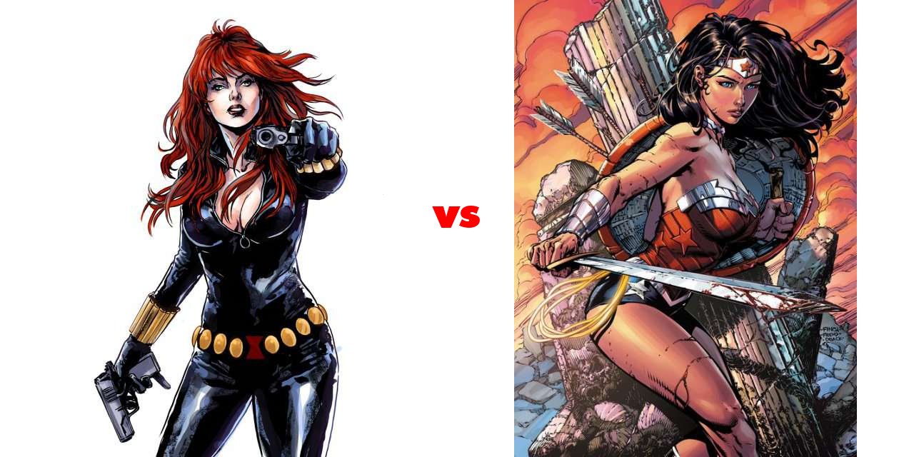 Black Widow vs Wonder Woman on The Big Fat List.