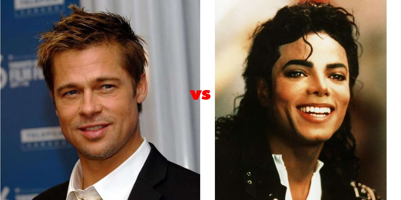Brad Pitt Vs Michael Jackson On The Big Fat List