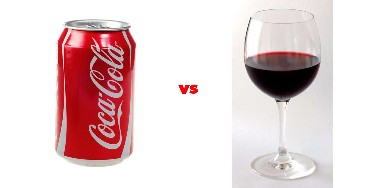 Coke vs Red Wine on The Big Fat List