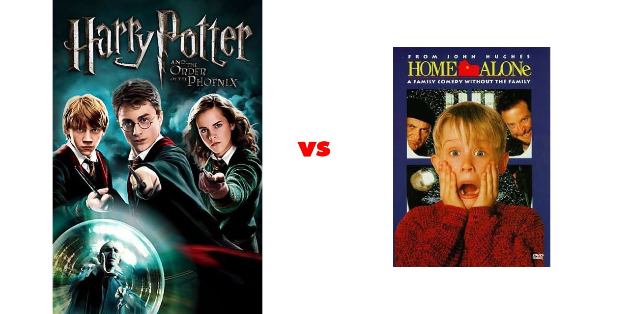 Harry Potter and the Order of the Phoenix vs Home Alone on The Big Fat List