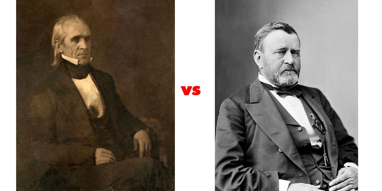 James K. Polk vs Ulysses S. Grant on The Big Fat List