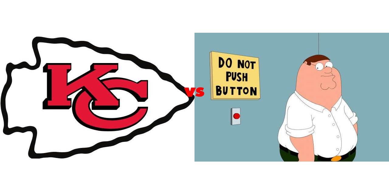 Kansas City Chiefs vs Peter Griffin (Family Guy) on The Big Fat List