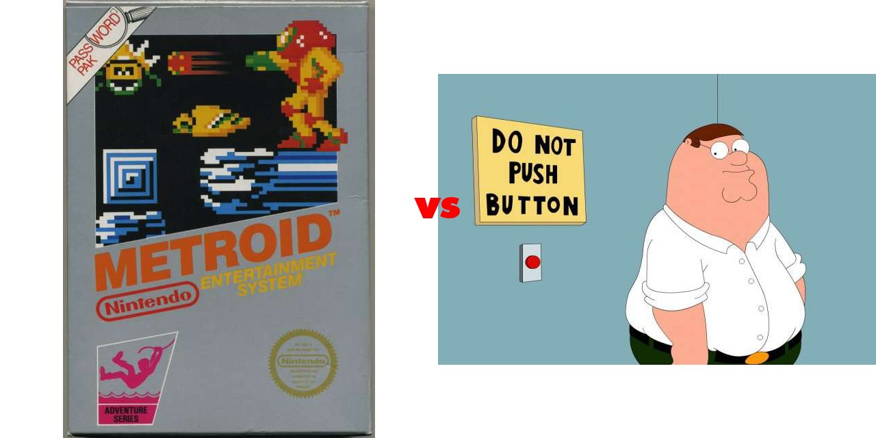 Metroid vs Peter Griffin (Family Guy) on The Big Fat List