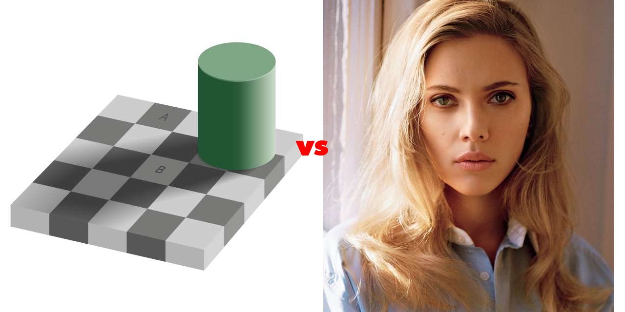 Optical Illusions Vs Scarlett Johansson On The Big Fat List 