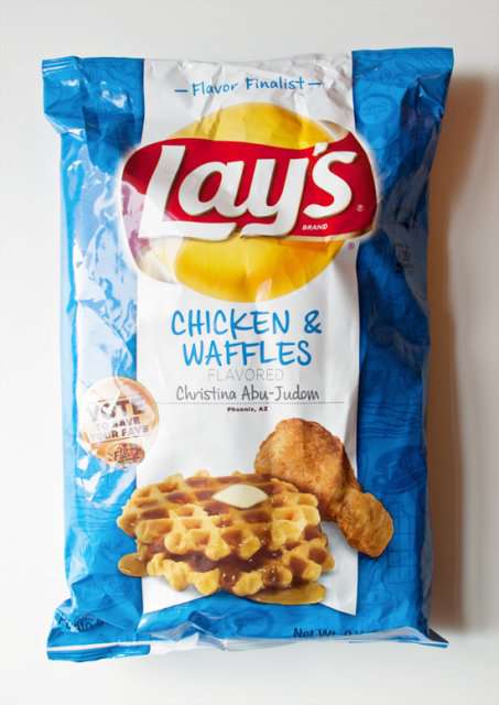 Chicken and Waffle flavored Lays